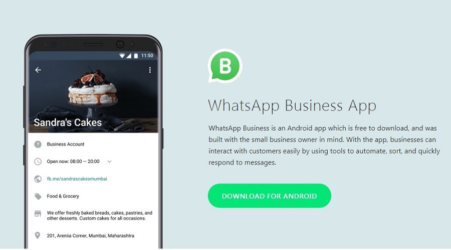 مراجعة whatsapp business 1