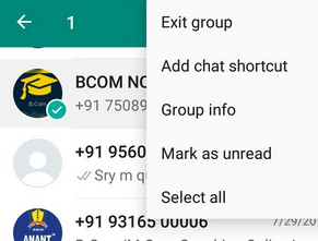 hapus obrolan WhatsApp vs hilangkan obrolan WhatsApp 2