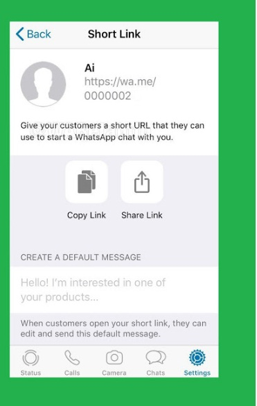 Best 5 Whatsapp Short Link Generator