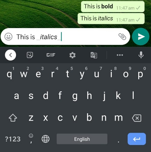 whatsapp text tricks 3