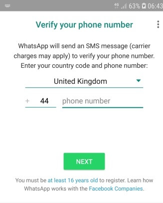 Virtuelle nummer für whatsapp