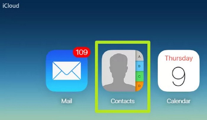 iPhone hacer respaldo de los contactos a través de las cuentas de Google