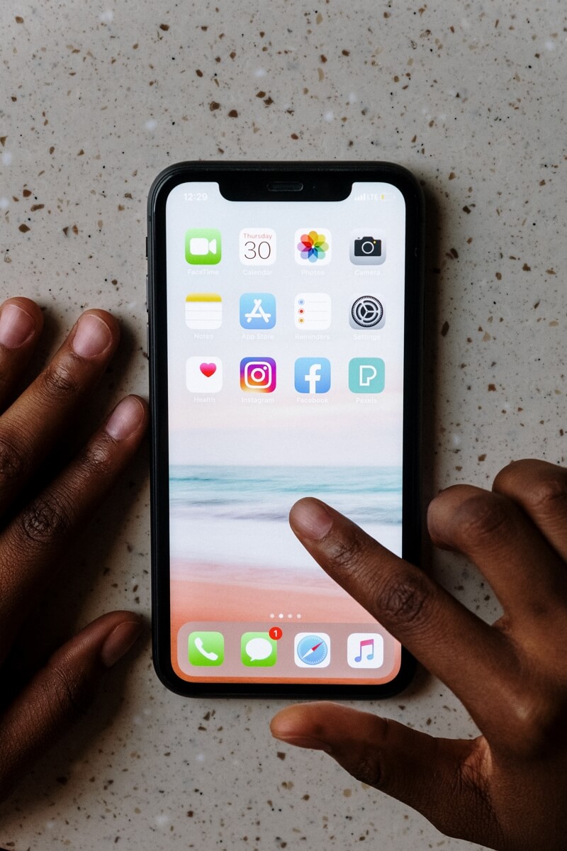 Transferência de dados entre Iphones