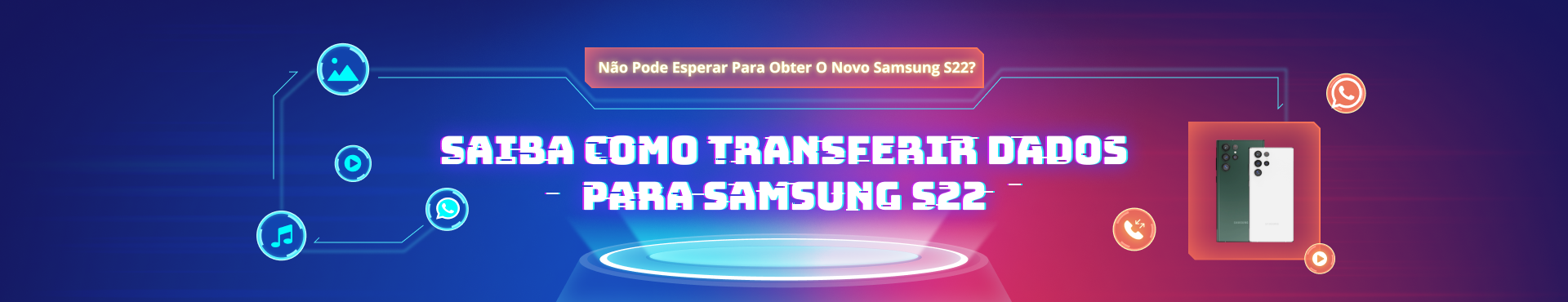 transferir para samsung s22