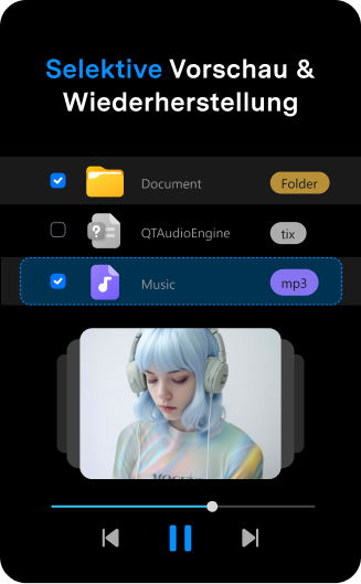 Vorschau von iPhone-Daten