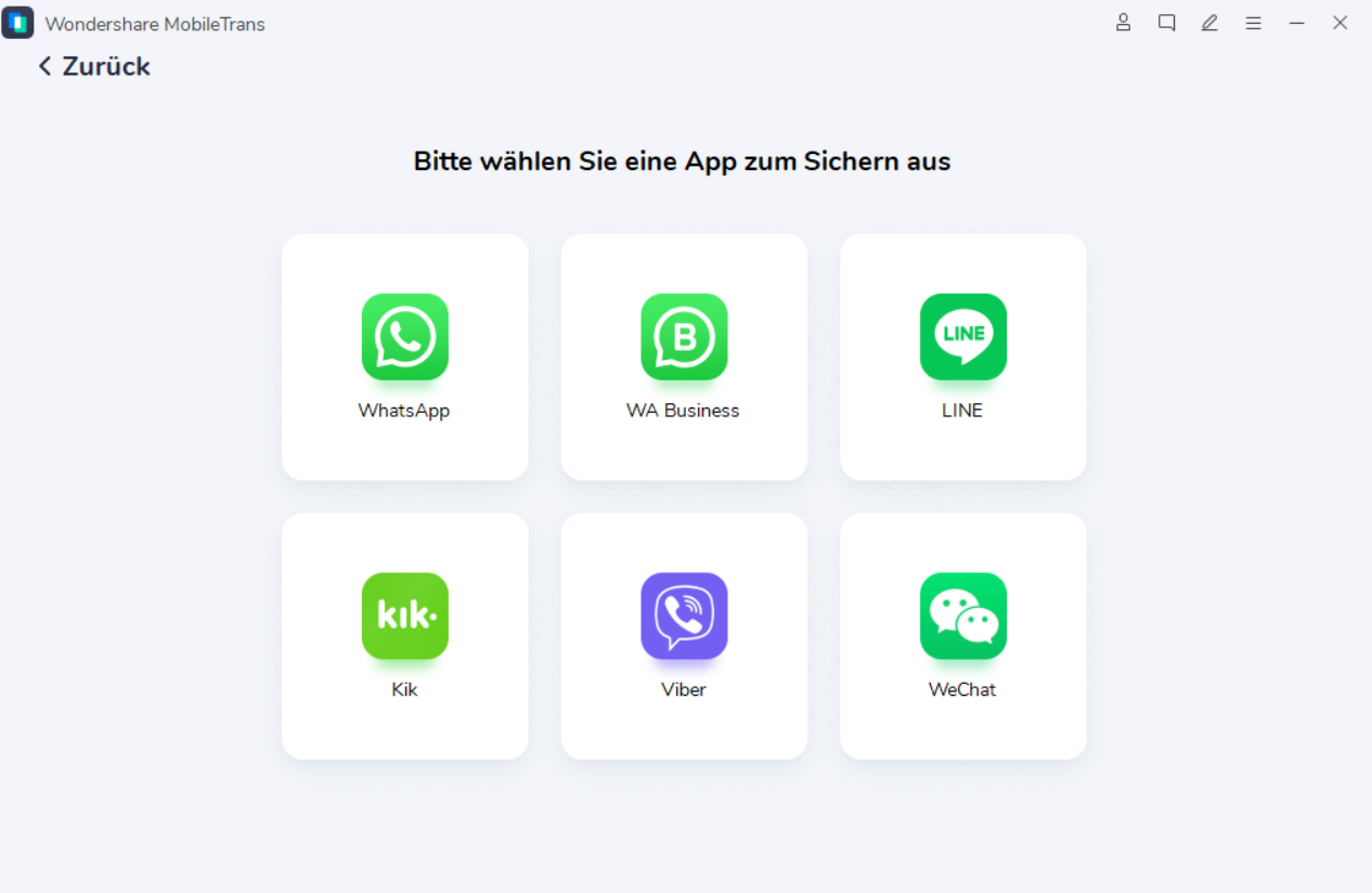 Line mit Mobiletrans sichern