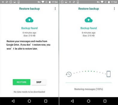 WhatsApp Chats von Android auf iPone übertragen