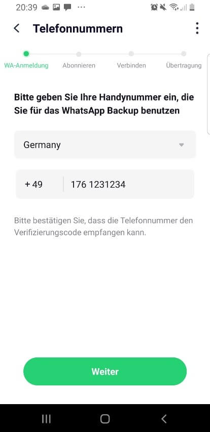 whatsapp chats übertragen