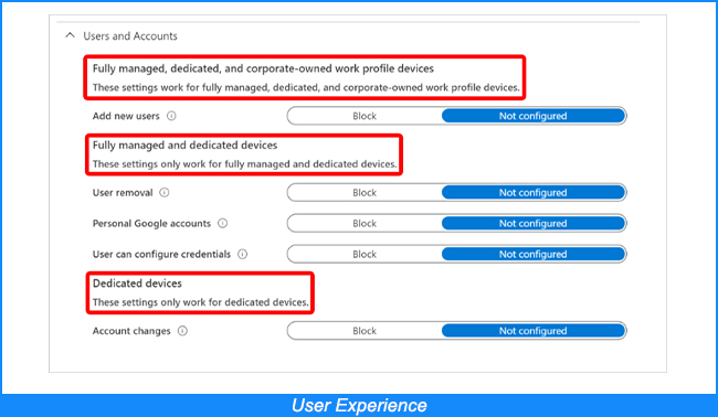 User Experience