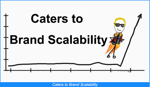 Caters to Brand Scalability