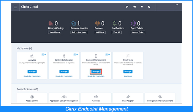 Citrix Endpoint Management