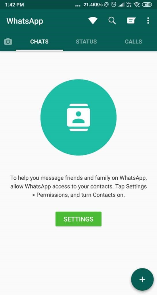 configurações GBWhatsApp