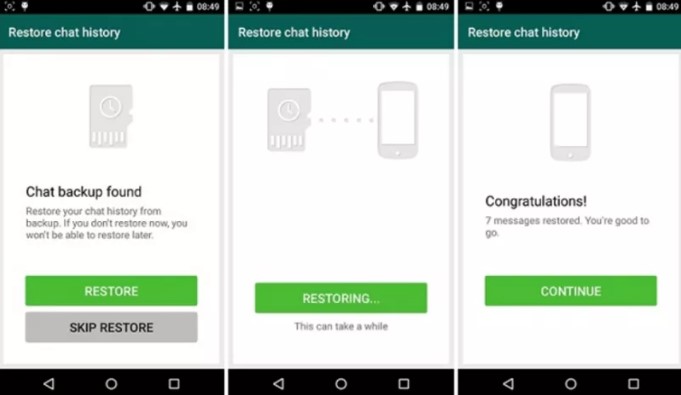 recover whatsapp video