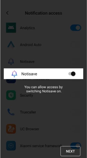 notisave