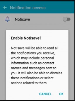 قراءة المحادثات المحذوفة من notisave