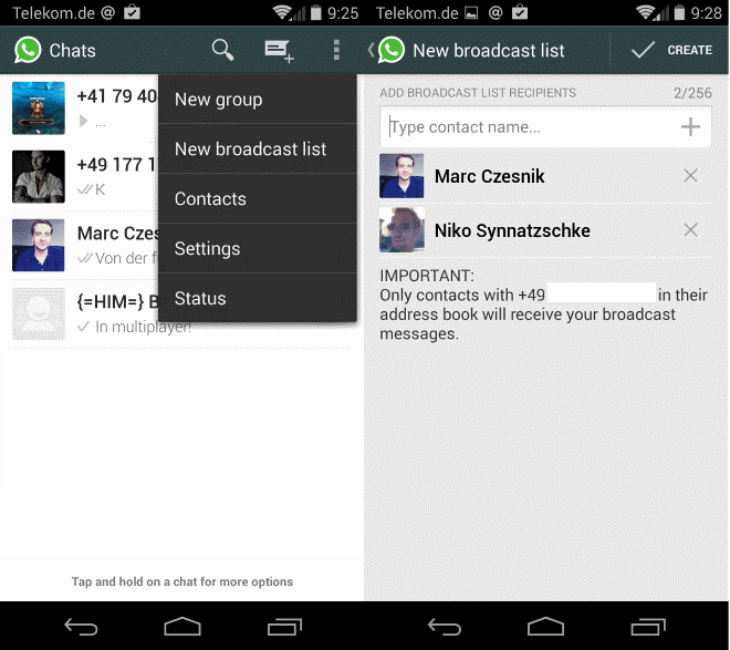 How to Use Groups and Broadcast Lists in WhatsApp Business