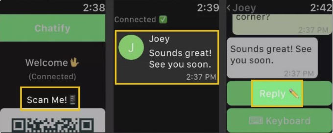 Comment utiliser WhatsApp sur Apple Watch Series 6