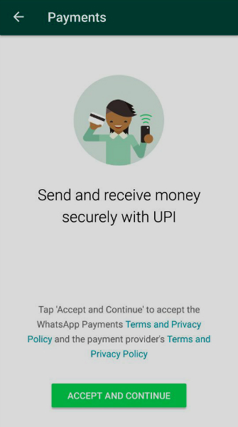 Alt: whatsapp payments