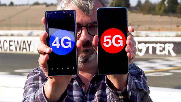 telefones 4G funcionarão com 5g?