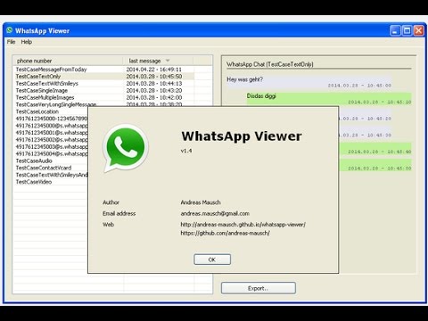 Chat Viewer für WhatsApp