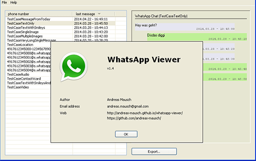 Chat Viewer für WhatsApp 3
