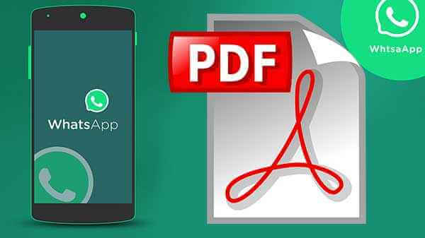 تصدير دردشات WhatsApp إلى ملف PDF 1