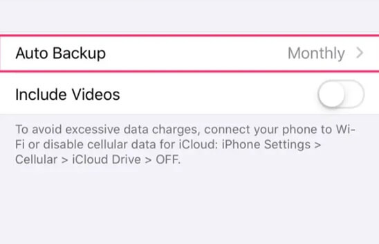 Monthly-backup-iphone