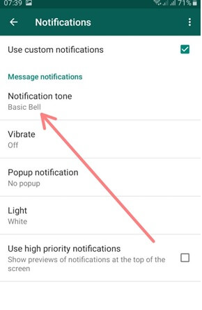  Écran de notification de chat WhatsApp image20