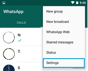 إعدادات دردشة whatsapp - صورة 14