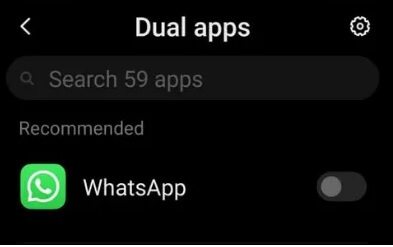 WhatsApp-Doppeleinstellungen
