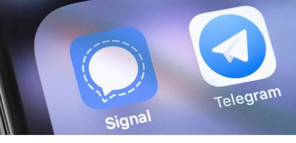 WhatsApp-Signal-Telegram