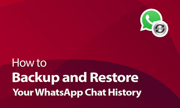 Sauvegarde-restauration de l'historique des chats de WhatsApp 