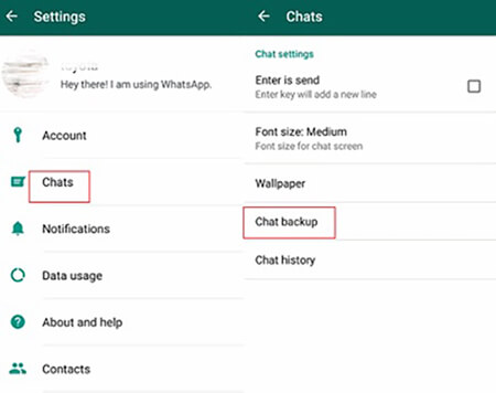 xiaomi transfer whatsapp backup chat methods message