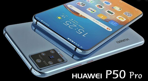le p50 pro 5g de Huawei