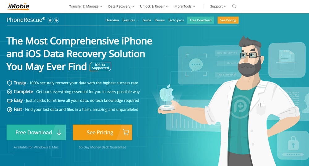 phonerescue by imobie reviews