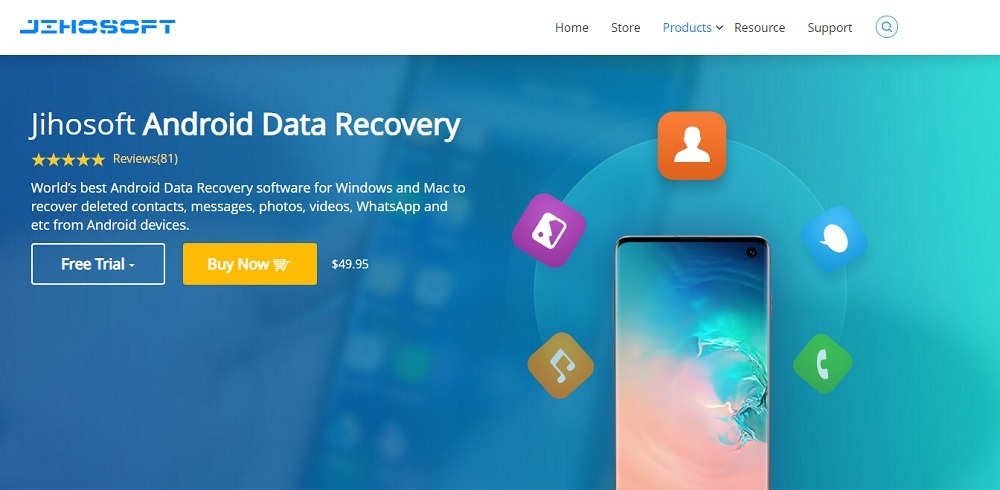 jihosoft android whatsapp recovery