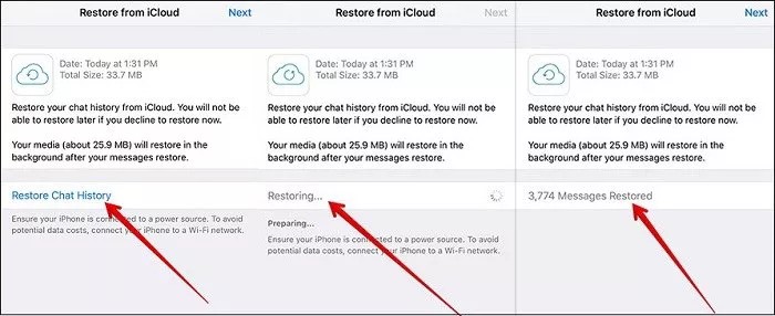 Restore Chat History