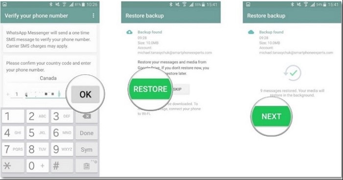  restore whatsapp backup