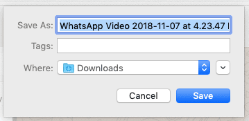 how to find whatsapp downloaded file on pc