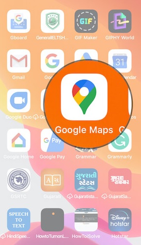 iPhone-Google-Map