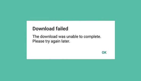 Tidak dapat mendownload berkas