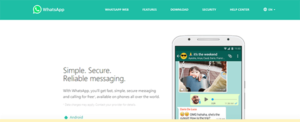 whatsapp web app for desktop