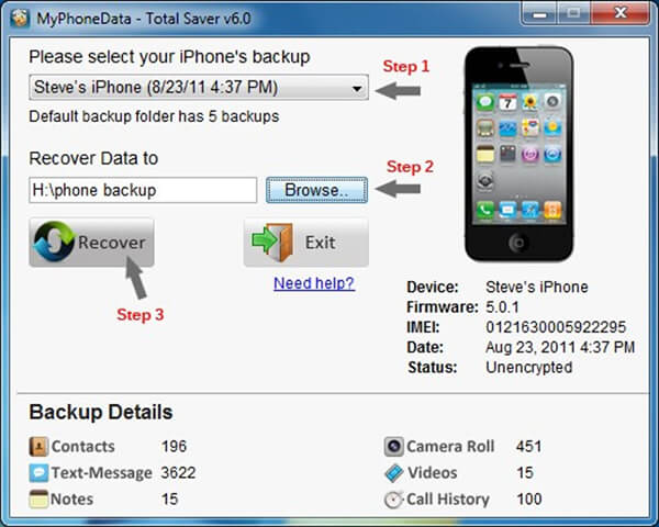 iphone whatsapp extractor