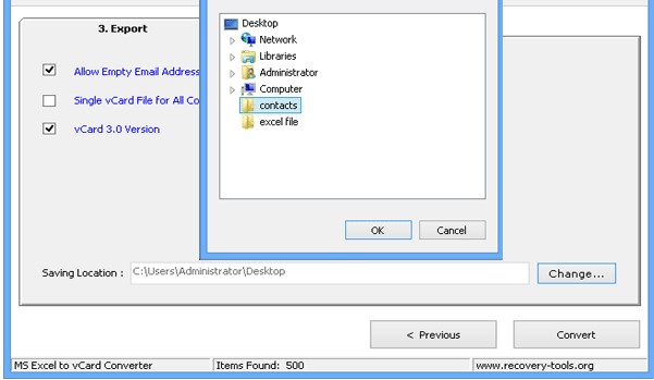 Excel Vcard Converter Full Version