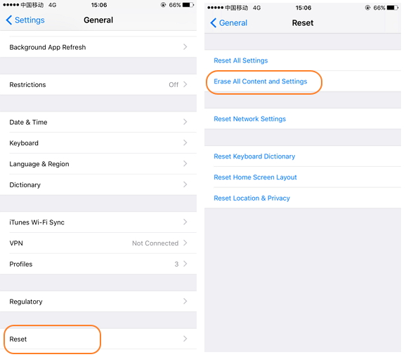 Bagaimana cara backup iphone ipad dengan icloud-atur ulang 