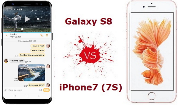 Welches ist besser, das iPhone 7 oder das Galaxy S8?