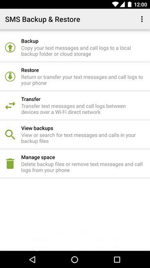 Bagaimana Cara Mentransfer Data dari Samsung ke Nokia-backup pesan dan restore aplikasi