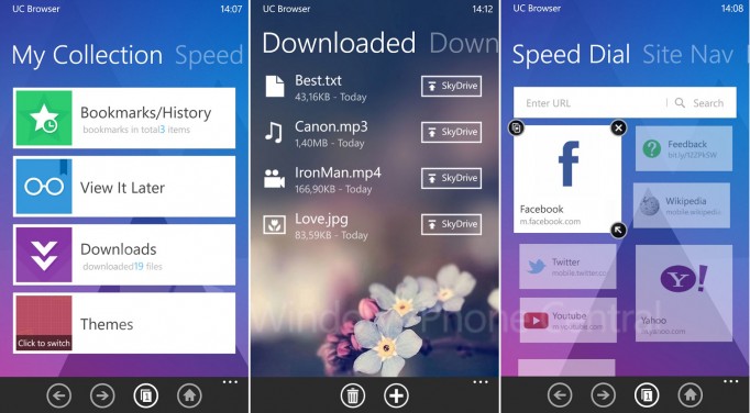 Top 7 best browsers for Windows Phone