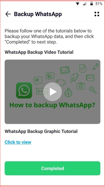 backup whatsapp