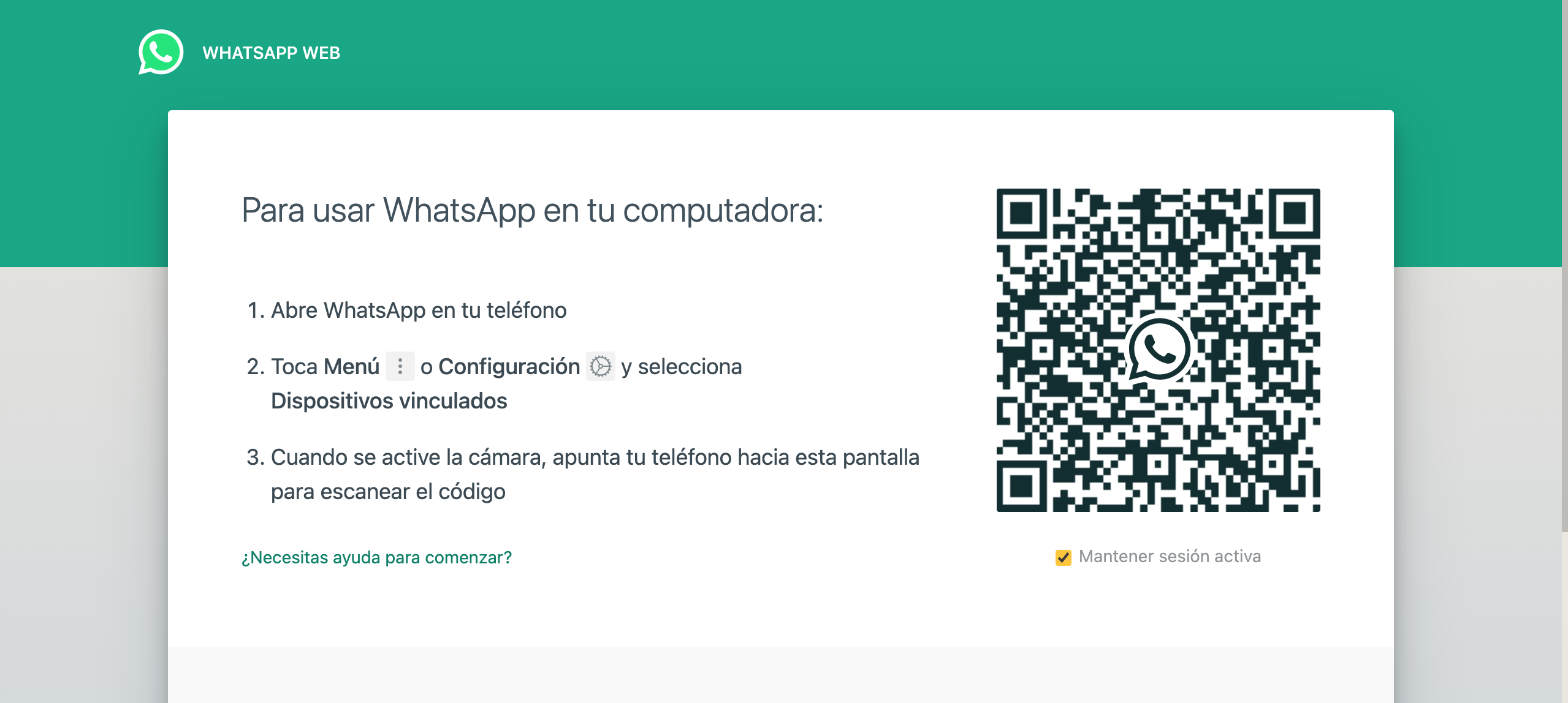 Whatsapp web descargar